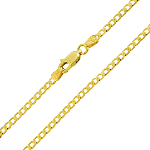 Χρυσή μασίφ αλυσίδα λαιμού Κ14