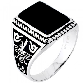 Ασημένιο ανδρικό δαχτυλίδι 925