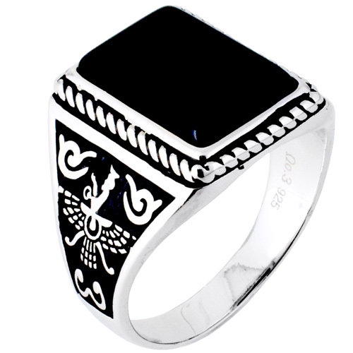 Ασημένιο ανδρικό δαχτυλίδι 925