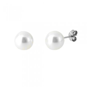 Ασημένια σκουλαρίκια 925 με πέρλες