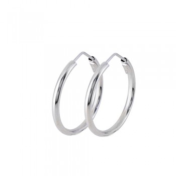 Ασημένια σκουλαρίκια κρίκοι 925