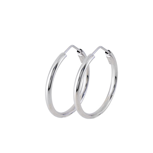 Ασημένια σκουλαρίκια κρίκοι 925