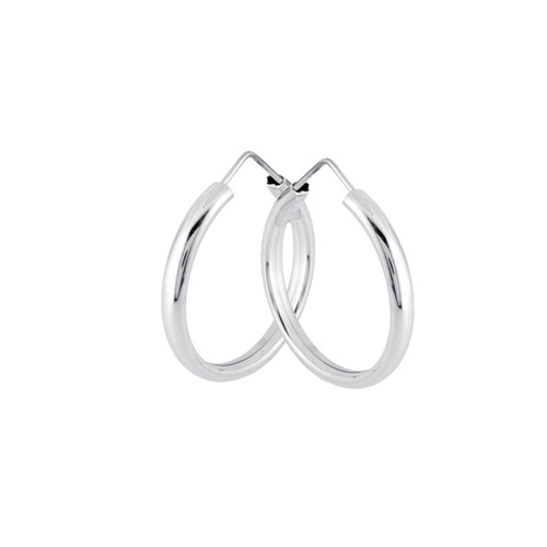 Ασημένια σκουλαρίκια κρίκοι 925