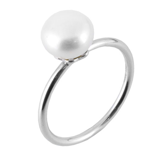 Ασημένιο δαχτυλίδι 925 με μαργαριτάρι