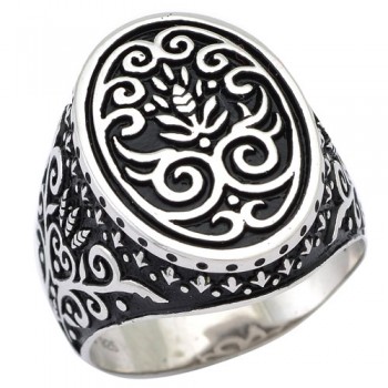 Ασημένιο ανδρικό δαχτυλίδι 925