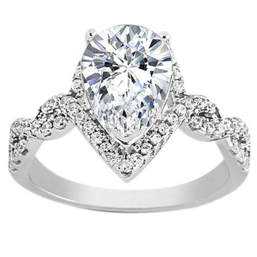 Ασημένιο δαχτυλίδι σταγόνα 925