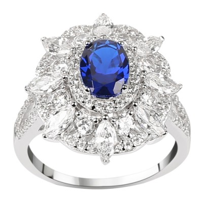 Ασημένιο δαχτυλίδι 925 με ζιργκόν