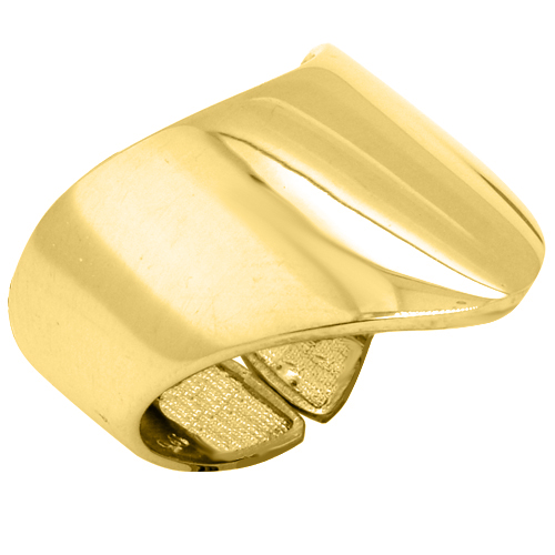 Ασημένιο επιχρυσωμένο δαχτυλίδι 925