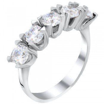 Ασημένιο σειρέ δαχτυλίδι 925 με Swarovski ζιργκόν