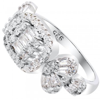 Ασημένιο δαχτυλίδι 925 με ζιργκόν