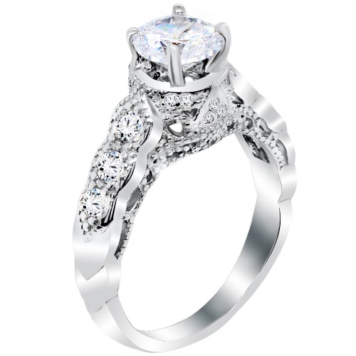 Ασημένιο μονόπετρο δαχτυλίδι 925 με ζιργκόν