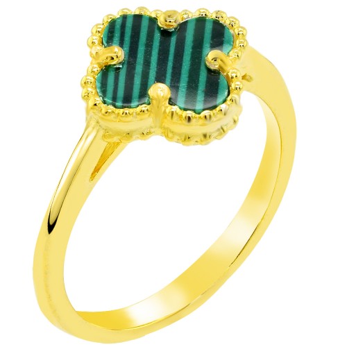 Ασημένιο επιχρυσωμένο δαχτυλίδι 925 με σταυρουδάκι