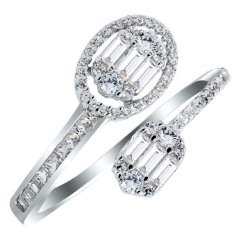 Ασημένιο δαχτυλίδι 925 με ζιργκόν