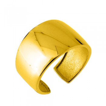 Ασημένιο επιχρυσωμένο δαχτυλίδι 925