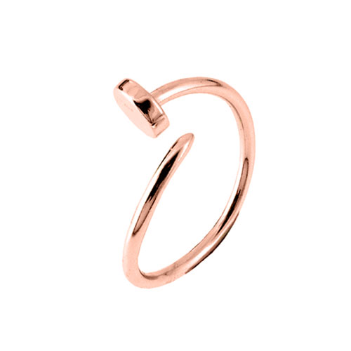 Ασημένιο δαχτυλίδι 925 σε ροζ χρώμα