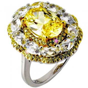 Ασημένιο δαχτυλίδι 925 με ζιργκόν