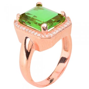 Ασημένιο δαχτυλίδι 925 σε ροζ χρώμα