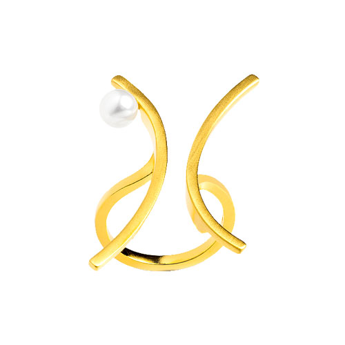 Ασημένιο χειροποίητο δαχτυλίδι 925 με μαργαριτάρι