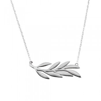 Ασημένιο κολιέ 925 με ζιργκόν