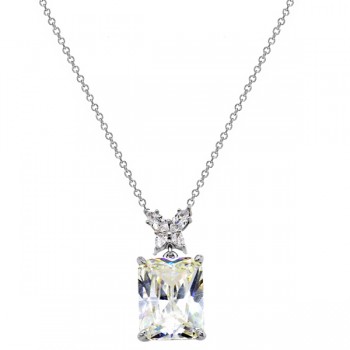 Ασημένιο κολιέ πεταλούδα 925