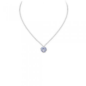 Ασημένιο κολιέ 925 με ζιργκόν