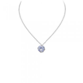 Ασημένιο κολιέ 925 με ζιργκόν