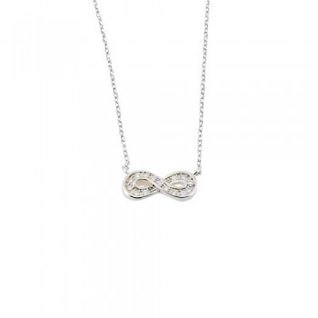 Ασημένιο κολιέ άπειρο 925