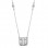 Ασημένιο κολιέ 925 με ζιργκόν