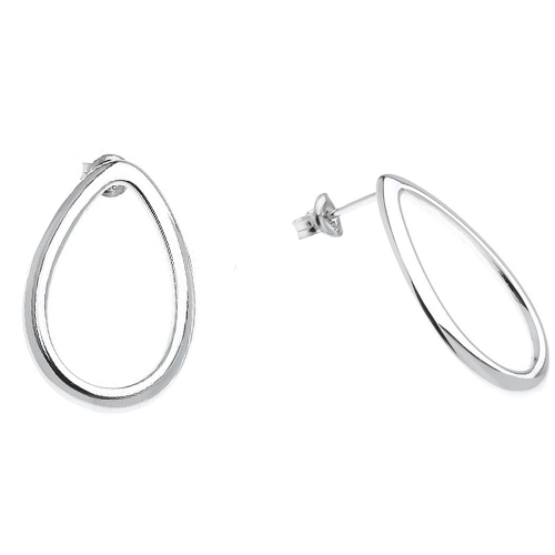 Ασημένια σκουλαρίκια σταγόνες 925