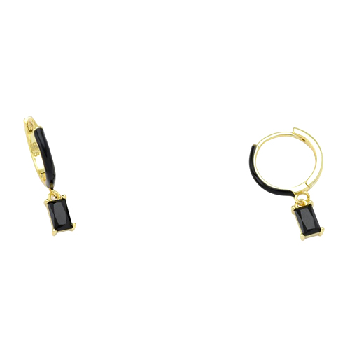 Ασημένια επιχρυσωμένα σκουλαρίκια κρικάκια 925