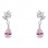 Ασημένια κρεμαστά σκουλαρίκια σταγόνες 925