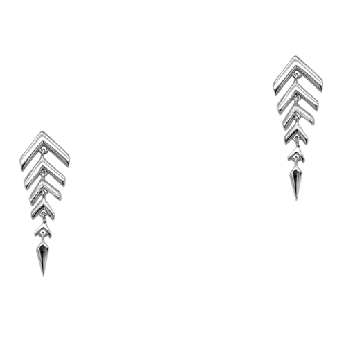 Ασημένια κρεμαστά σκουλαρίκια 925