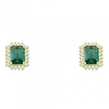 Ασημένια επιχρυσωμένα σκουλαρίκια ροζέτες 925