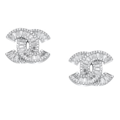 Ασημένια σκουλαρίκια 925 με ζιργκόν