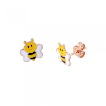 Ασημένια παιδικά σκουλαρίκια 925