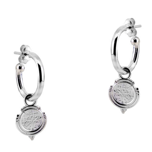 Ασημένια σκουλαρίκια κρίκοι 925