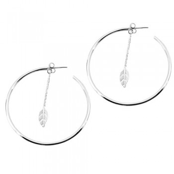 Ασημένια σκουλαρίκια κρίκοι 925