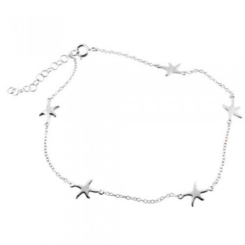 Ασημένιο βραχιόλι ποδιού 925