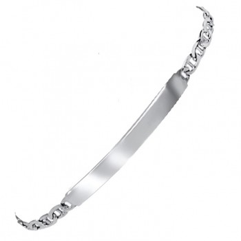 Ασημένιο ανδρικό βραχιόλι ταυτότητα 925