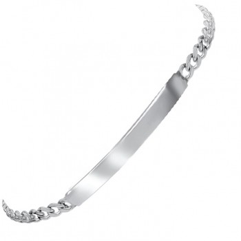 Ασημένιο ανδρικό βραχιόλι ταυτότητα 925