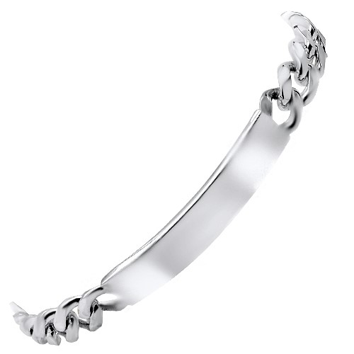 Ασημένιο ανδρικό βραχιόλι ταυτότητα 925