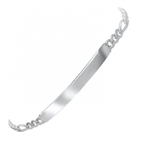 Ασημένιο ανδρικό βραχιόλι ταυτότητα 925