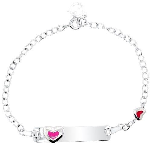 Ασημένιο παιδικό βραχιόλι ταυτότητα 925