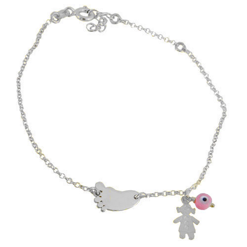 Ασημένιο παιδικό βραχιόλι 925