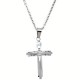 Ατσάλινος ανδρικός σταυρός με αλυσίδα