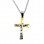 Ατσάλινος ανδρικός σταυρός με αλυσίδα