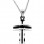 Ατσάλινος ανδρικός σταυρός με αλυσίδα