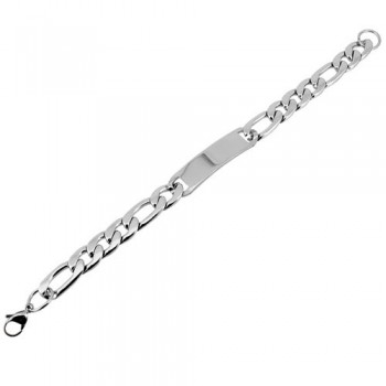 Ατσάλινο ανδρικό βραχιόλι ταυτότητα