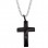 Ατσάλινος ανδρικός σταυρός με αλυσίδα