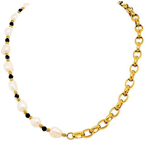 Bohm κολιέ αλυσίδα από ανοξείδωτο ατσάλι